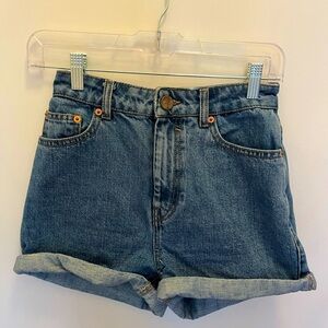 Denim Microshorts